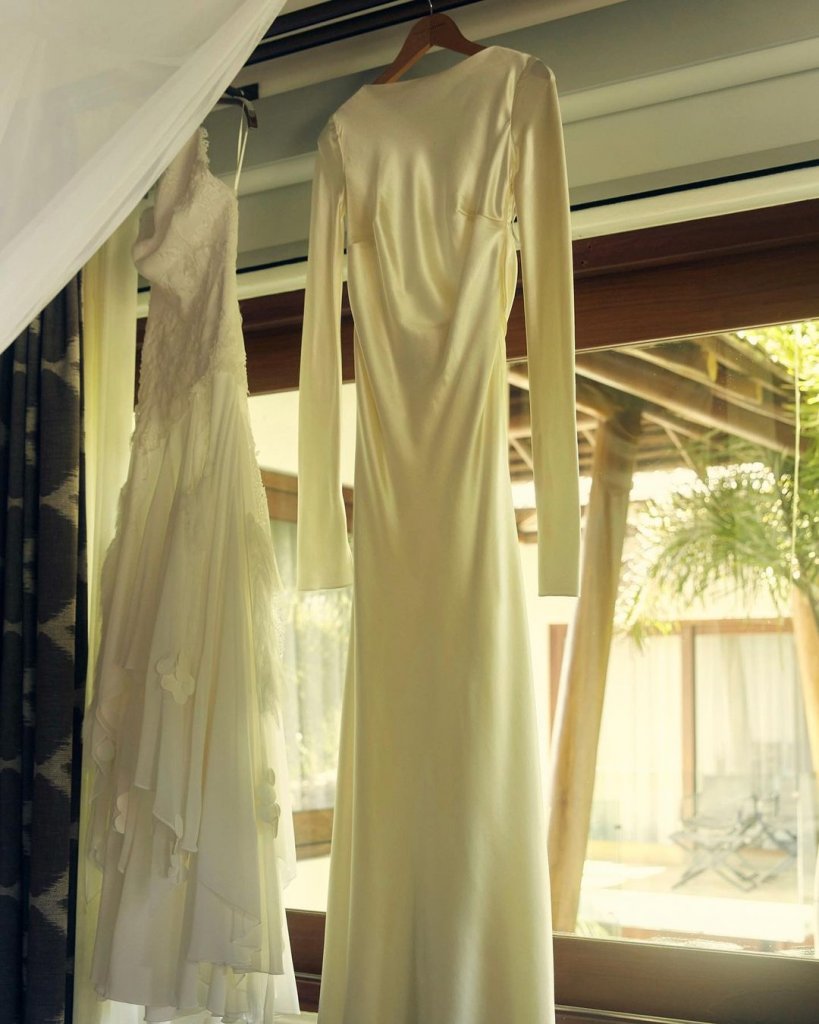 Vestidos de casamento escolhidos por Maju Trindade